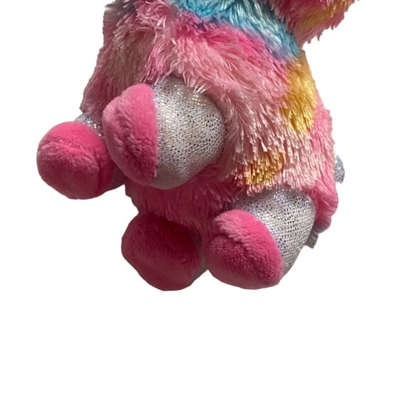 Squeezamals 'Jenny Llama" Plush Slow Squeeze Animal-Pink-4.5 in-GUC - Picture 4 of 6